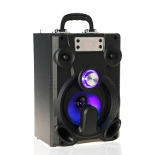 Haut-parleur de musique de 6 pouces, soutien USB / TF carte / Line in / volumec enceinte vide, subwoofer portable